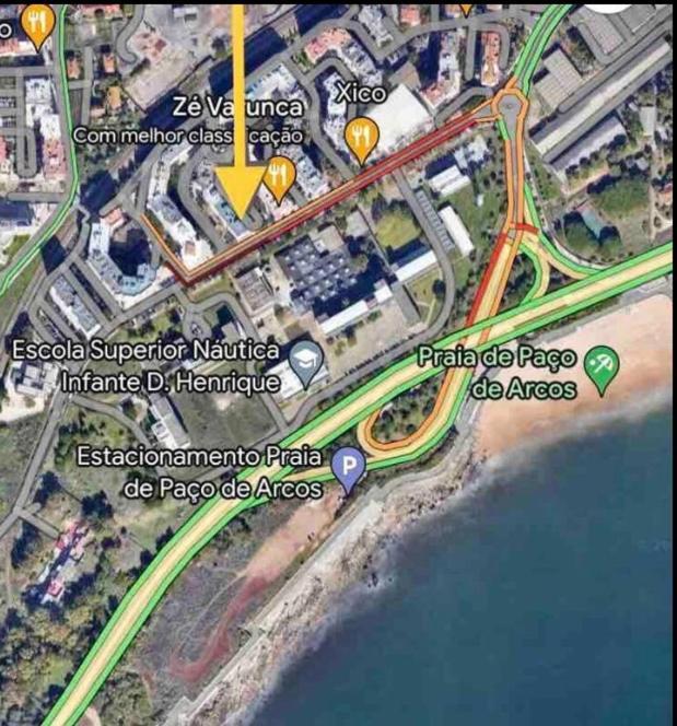 Estudio A 3 Min A Pe Da Praia De Oeiras Пасу-де-Аркуш Экстерьер фото